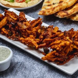 07 Onion Bhaji – Tandoori Munchies (Vegan)