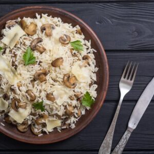 89 Mushroom Pulao