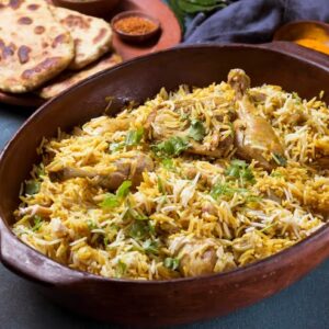 Lucknowi Lamb Biryani