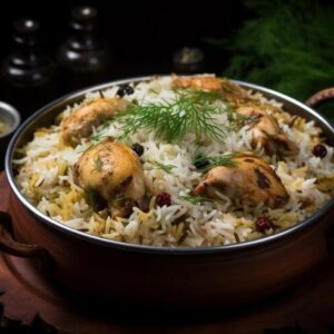 Mughlai Chicken Biryani